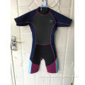 Water swimming mens shorty wetsuit material for sale